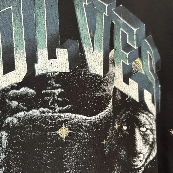 Darc Sport Wolves Club 2023 Ohana Tour 289/1000 Men's XL Hoodie Black EUC - Picture 7 of 9